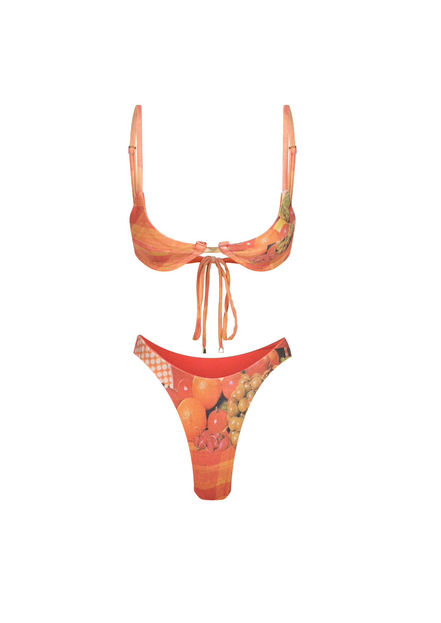 'Fruit N Veg' Vintage Style Bikini Set