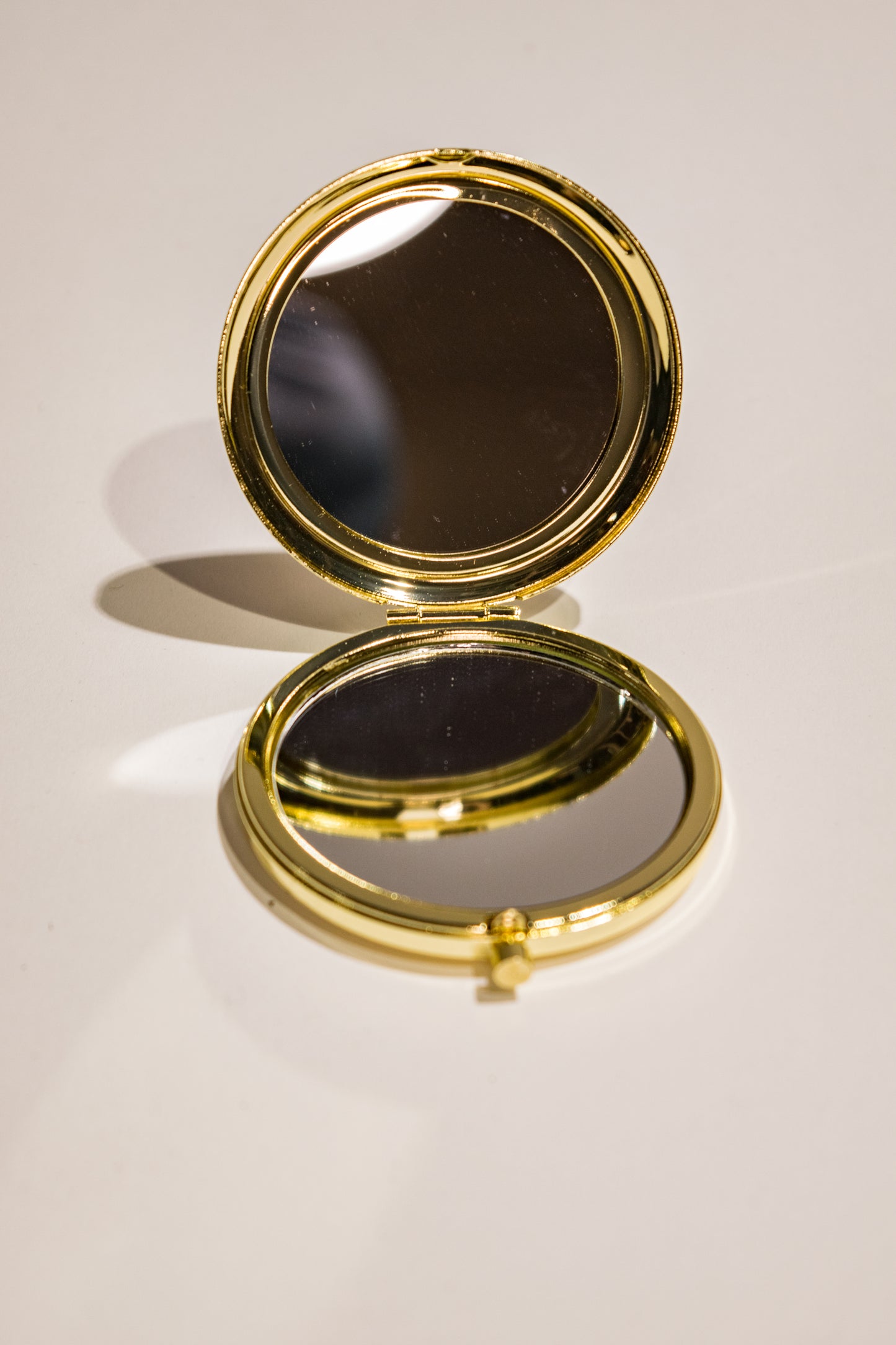 ‘Fabulous As You Are’ Gold Compact Mirror