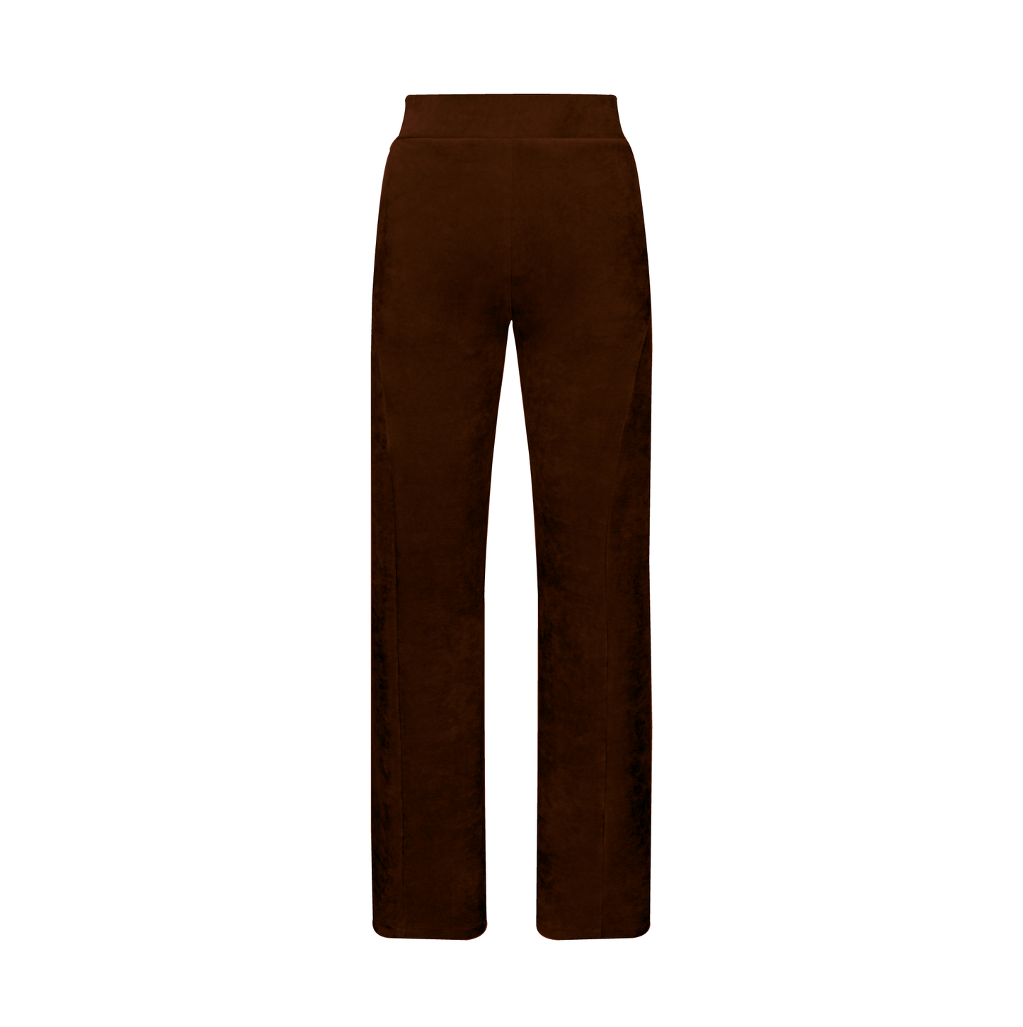 Contour Velour Tracksuit Bottoms - Brown