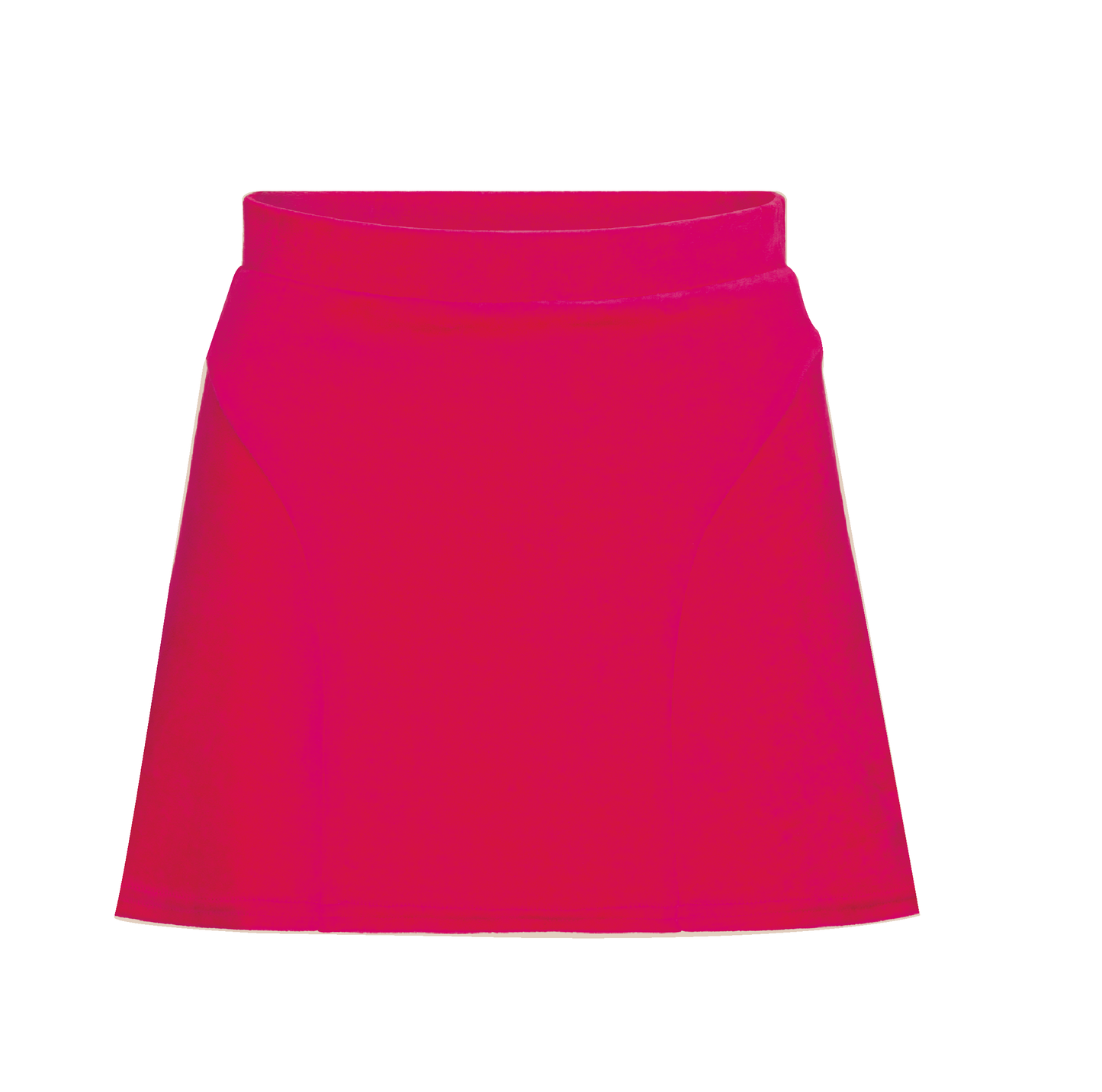 Contour Velour Skirt - Fuchsia Pink