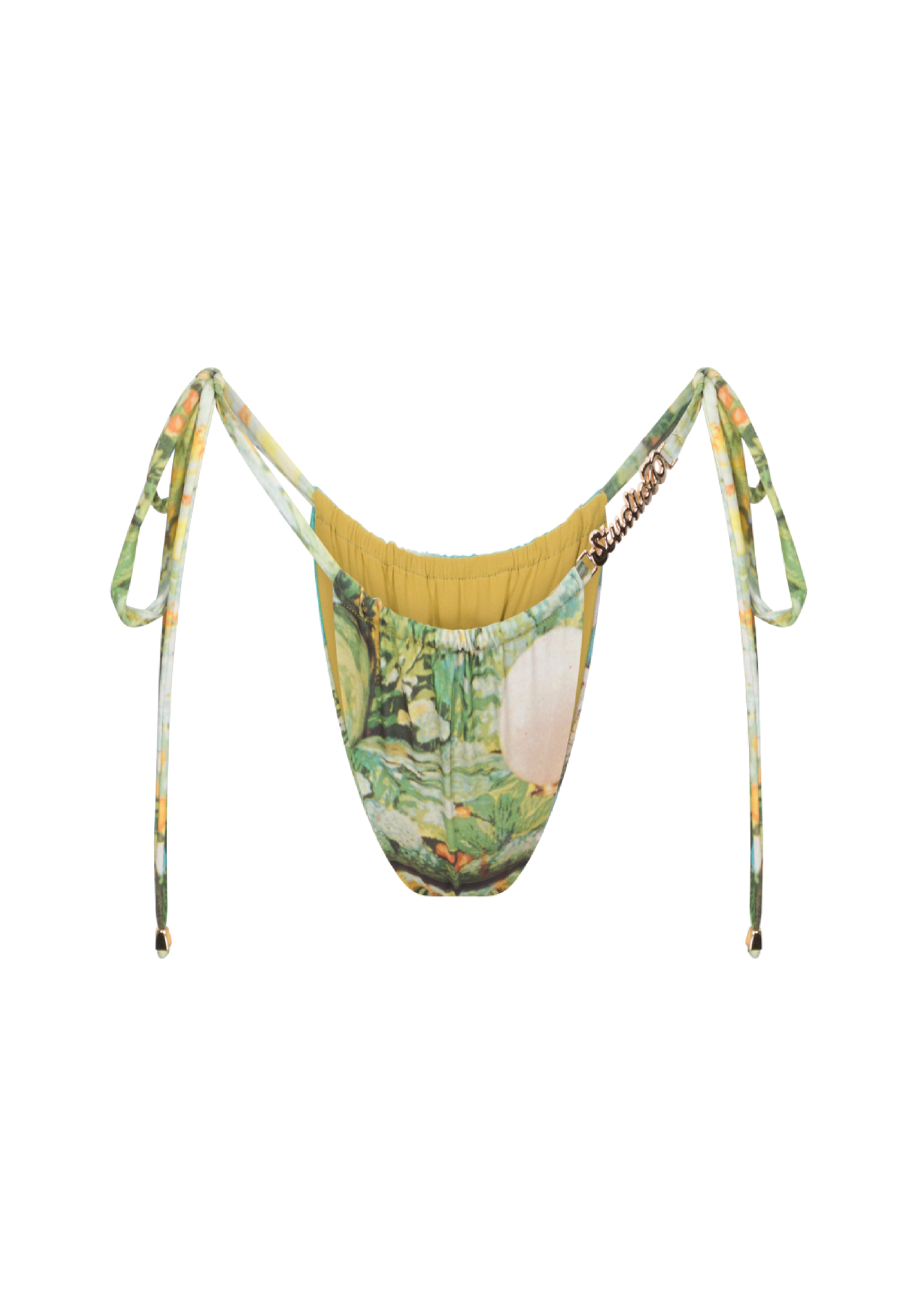 Garden Room Drawstring Bikini Bottoms